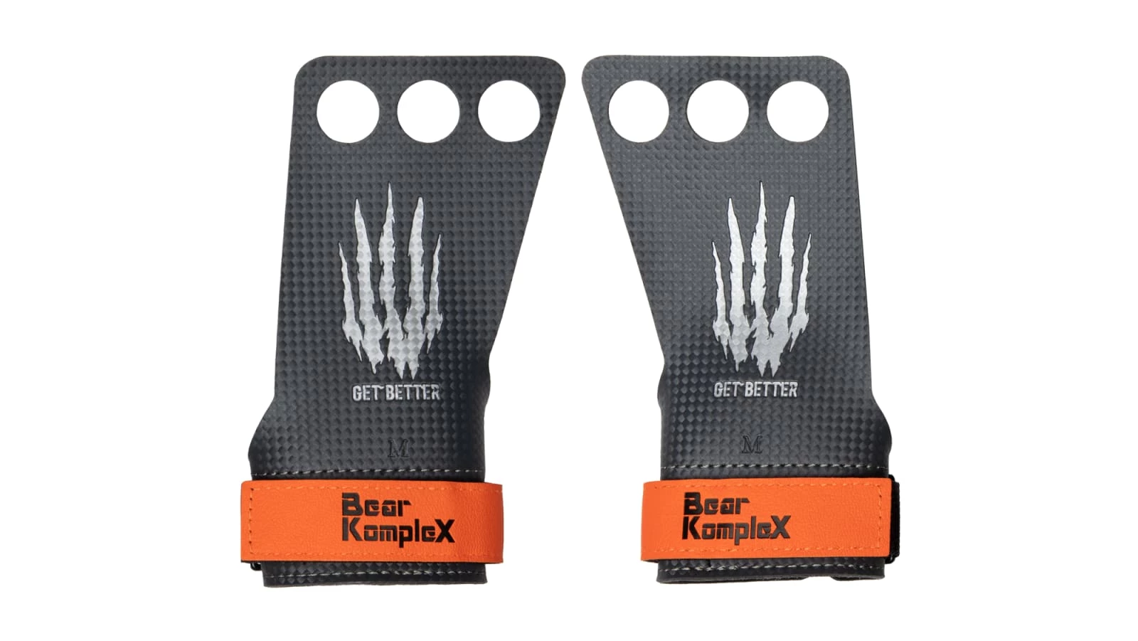Bear Komplex 3 Hole Hand Grips - Carbon Fiber 1 Bear Komplex 3 Hole Hand Grips - Carbon Fiber