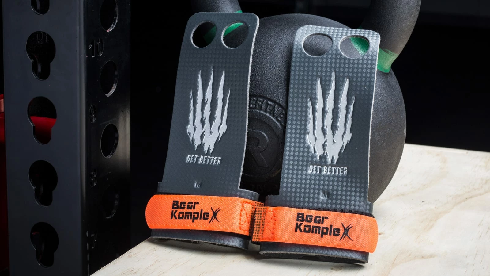 Bear Komplex 2 Hole Hand Grips - Carbon Fiber 1 Bear Komplex 2 Hole Hand Grips - Carbon Fiber