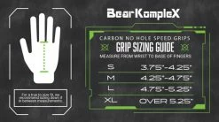 Bear KompleX Carbon No Hole Speed Grips -Rogue Shop BK0009 WEB4 nr6iub