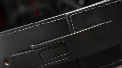 Pioneer Rogue Black Leather 13mm - 4" Lever Belt -Rogue Shop HDDLEVSD web 4 anu2pu