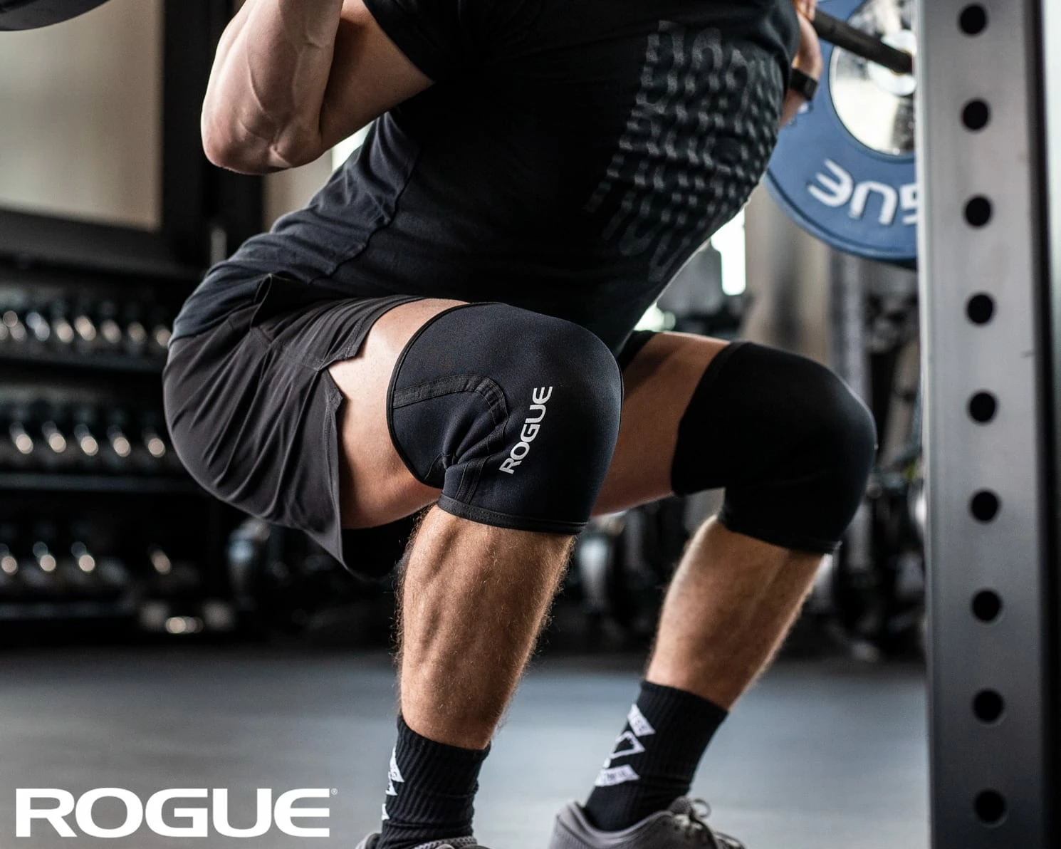 Rogue Fitness Rogue 3MM Knee Sleeve - Pair 4 Rogue Fitness Rogue 3MM Knee Sleeve - Pair - Image 4