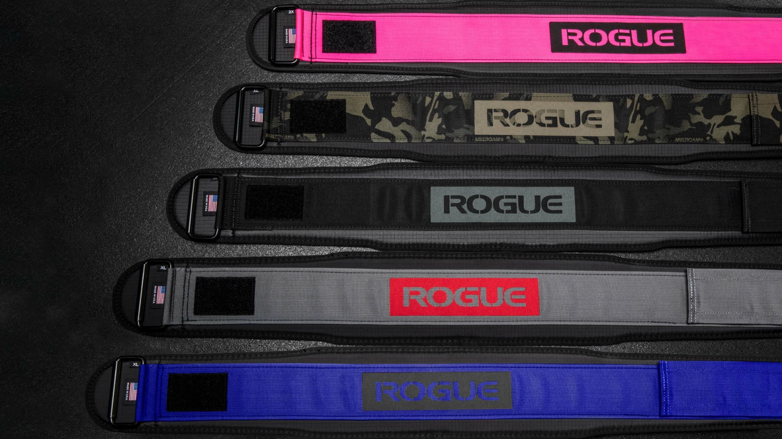 Rogue Fitness Rogue USA Nylon Lifting Belt 2 Rogue Fitness Rogue USA Nylon Lifting Belt - Image 2